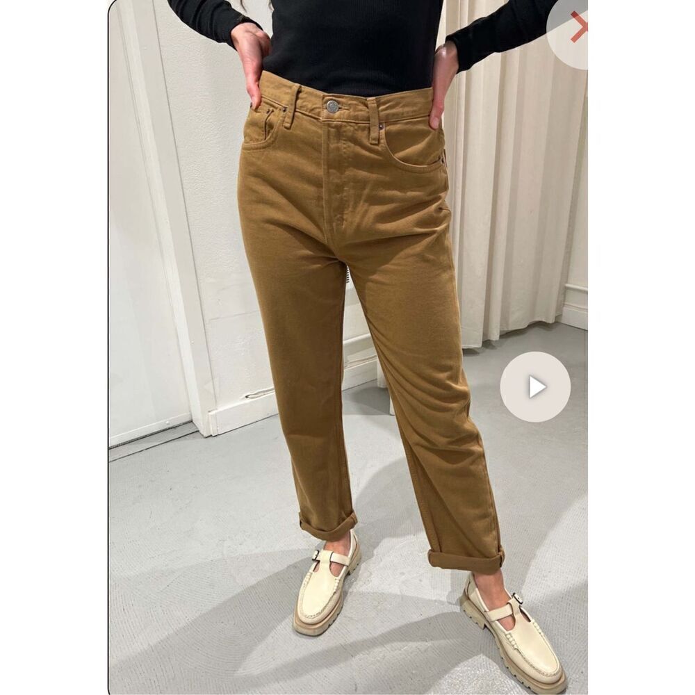 ETICA DENIM BRYCE PINCH WAIST BOYFRIEND Jean in TAPENADE NWT Size 27